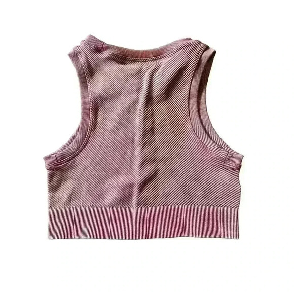 OFFLINE By Aerie Seamless Macrame Longline Sports Bra Size XS - Picture 2 of 3